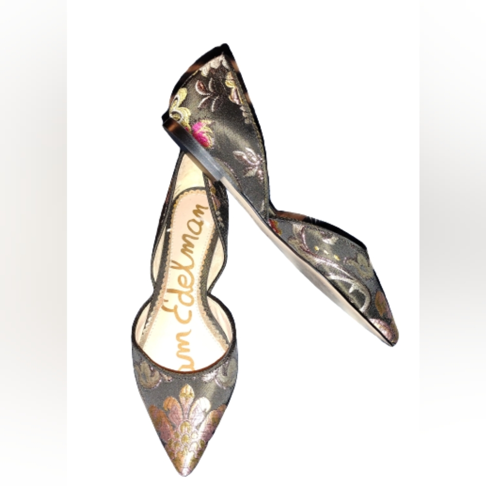 Sam Edelman D'Orsay Pointed Toe Flats